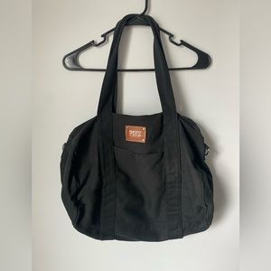 VS Pink weekender bag black